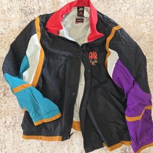 Nike Air Jordan Jumpman Windbreaker Vintage Large Streetwear Jacket Rare
